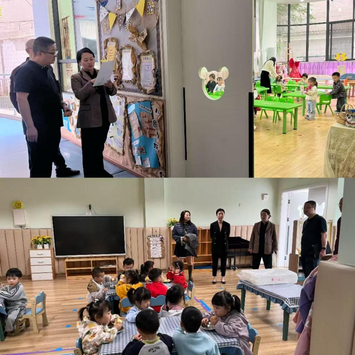 图为审计人员走访调查